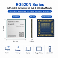 Módulo EMBB IoT LGA 5G NR Sub-6GHz Serie RG520N RG520N-EU RG520N-NA RG520N-EB RG520N-GT RG520N-LA