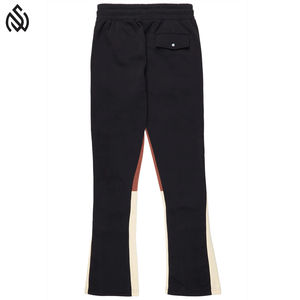 Pantalon évasé pour hommes de meilleure qualité avec logo personnalisé Offre Spéciale Pantalon évasé pour hommes Pantalon évasé décontracté à coupe évasée pour hommes de grande taille - Product Image 4