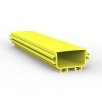 Yavuz Pano Aydinlatma Data Center - Câble de centre de données ignifuge auto-extinguissant en PVC, 100 mm, haute résistance aux chocs, jaune, fibre optique