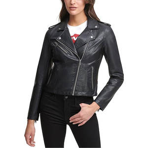 Venta al por mayor Otoño Invierno moda hombres chaqueta de cuero Color sólido cremallera más 8XL tamaño Stand Collar Casual PU chaqueta - Product Image 2