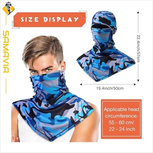 Cagoule d'extérieur en polyester disponible en stock pour un usage quotidien général Couverture respirante légère et réutilisable - Product Image 2