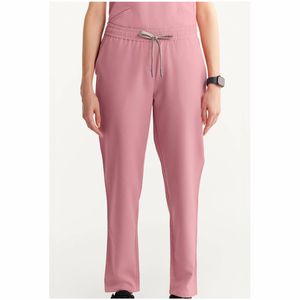 Scrubs uniformes ensembles col montant manches courtes personnel vêtements de travail confortable respirant tissu doux extensible gommage - Product Image 4