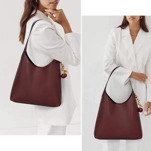 Bolsos Tote de Cuero Genuino Tejidos a Mano en Color Personalizado para Mujer, Calidad Premium, 100% Cuero, Cierre de Cremallera Resistente al Agua - Product Image 3