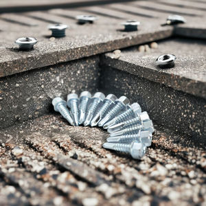 Vis autoforeuses à tête hexagonale PDC Classe 8/Grade personnalisé Acier au carbone galvanisé/zincé/revêtu de phosphate Filetage métrique/pouce Toiture - Product Image 1