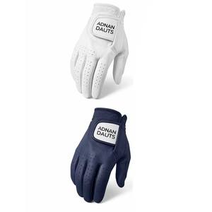 Guantes de Golf Personalizados para Hombre, de Piel de Cabretta Premium, Unisex, Perforados, Ligeros, Compatibles con Pantalla Táctil, para Verano - Product Image 1