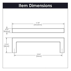 Modern luxury square drawer cabinet <b>pull</b> <b>handle</b> for home kitchen office furniture hardware <b>door</b> drawer wardrobe cabinet <b>handle</b> - Product Image 4