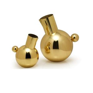 Florero de planta de oro y florero de diseño mejor para la decoración del hogar personalizado hecho a mano mejor decoración interior y diseño hecho a mano - Product Image 3