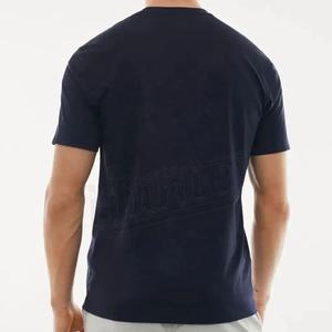 เสื้อยืดแขนสั้นผู้ชายผ้าฝ้าย 100% เสื้อระบายอากาศแห้งเร็ว O-คอชุดลําลองพร้อมการพิมพ์และโลโก้ที่กําหนดเอง - Product Image 2