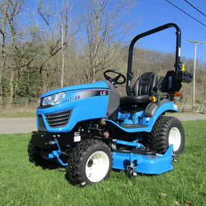 รถแทรคเตอร์ขนาดเล็ก4x4 23HP ฟาร์มรถแทรคเตอร์เครื่องยนต์ EPA 28โวลต์รถตัดหญ้าสำหรับการเกษตรประกอบด้วยกล่องหญ้าด้านหน้ารถตัก - Product Image 1