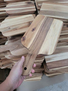 Bandeja de Madera Ecológica Huhipro de Alta Calidad, Color Natural, Antideslizante, Segura para Contacto con Alimentos, Ligera y Portátil - Product Image 5