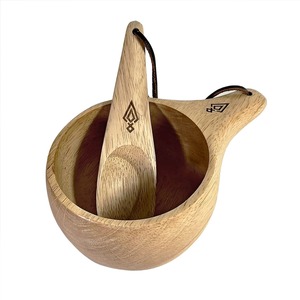 Tasse de camping Kuksa en bois fiable pour les soupes chaudes Tasse Kuksa en bois rustique faite à la main pour les repas en plein air de CRAFT ZONE EXPORT - Product Image 4