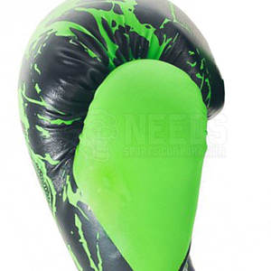 Gants de boxe en cuir véritable de haute qualité avec une conception unique et une fonctionnalité imperméable, y compris des poignées pour les arts martiaux. - Product Image 6