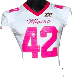 Fútbol americano Jersey fan Jersey padre sublimación bordado más tamaño soporte personalizado fabricante de fábrica Pakistán - Product Image 1