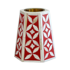 Bone Inlay <b>Bakhoor</b> <b>Burner</b> with Mabkhara Tray and Resin Incense <b>Burner</b> Durable Modern Design All-Season Use - Product Image 2