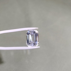 1mm-10mm colore trasparente smeraldo taglio granato zaffiro pietra allentata per la produzione di gioielli Stock 3mm trattato termicamente - Product Image 4