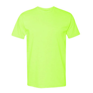 Wholesale Men's Solid Mint Green Casual Short Sleeve Round Neck T-Shirt Cotton Plain Dyed Summer Wear Men shirts - Product Image 4