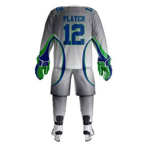 ชุดฮ็อกกี้น้ำแข็งชุดฮ็อกกี้น้ำแข็งทำจากโพลีเอสเตอร์ใส่สบาย - Product Image 2