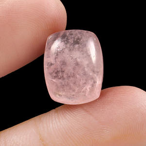 Calidad comercial Natural Rosa morganita cojín cabujón venta al por mayor piedras preciosas sueltas para la fabricación de joyas - Product Image 4