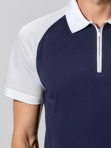 Logo personnalisé 100% coton polos pour hommes vêtements de sport vierge surdimensionné logo personnalisé polos - Product Image 4