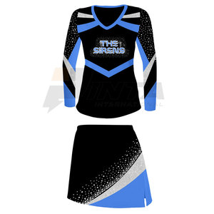 Fornitura diretta <span class=keywords><strong>In</strong></span> fabbrica di uniformi da Cheerl Girl su misura uniformi da cheerleader pesanti - Product Image 5