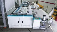 ZXL-A800 à grande vitesse 80-200 pcs/min Machine non tissée entièrement automatique de sac de W-coupe
