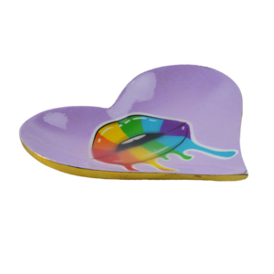 Tazón Arcoíris para Decoración del Hogar, Plato Orgánico Colorido, Regalo del Orgullo LGBTQ, Plato para Servir Dulces y Bocadillos - Product Image 5