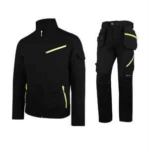 กางเกงและเสื้อชุดทำงานผ้าโพลีคอตตอนดีไซน์ใหม่ล่าสุด สีตามสั่ง - Product Image 4