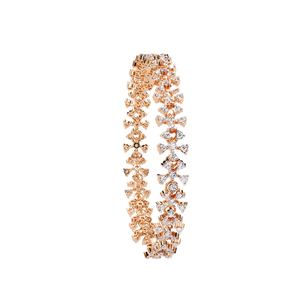 Magnifique bracelet et jonc en or 18 carats avec diamants de laboratoire, accessoire de bijouterie luxueux - Product Image 6