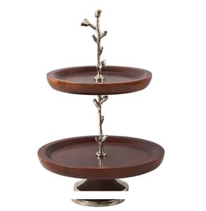 Elegante Soporte para Exhibición de Cupcakes con Acabado Brillante Personalizado para Fiestas de Cumpleaños o Navidad, Ideal para Bares - Product Image 2