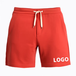 2025 concevez votre propre Logo short lavé à l'acide 100% coton impression personnalisée broderie plaine blanc vêtements pour hommes Shorts à vendre - Product Image 1
