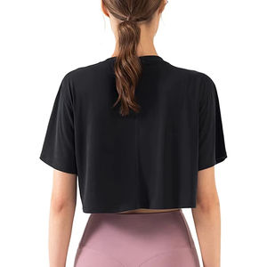 ผ้าระบายอากาศได้ดีของผู้หญิงเสื้อครอป2025สไตล์ใหม่ - Product Image 2