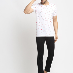 เสื้อยืดผู้ชายวัสดุคุณภาพสูงออกแบบโลโก้ได้ตามต้องการ - Product Image 3