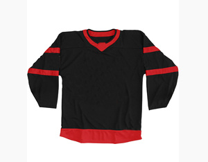 Camiseta de Hockey sobre Hielo Personalizada, Estilo Moderno, Uniforme de Práctica para Hombre, Venta al Por Mayor Internacional, Transpirable, de Secado Rápido, 100% - Product Image 5