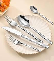 Luxury Stainless Steel Cutlery Set used at kitchenware and dinnerware with high quality metal used and purely handmade - Product Image 3