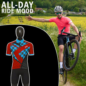 Maillot de cyclisme pour homme personnalisé avec impression par sublimation, coupe-vent, antibactérien, séchage rapide, écologique, respirant, manches longues - Product Image 4