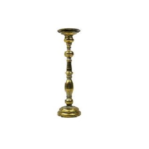 Portavelas de aluminio de primera calidad con detalles decorativos y atractivo artístico para decoraciones festivas y de temporada para el hogar - Product Image 1