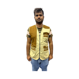 Gilet de chasse d'hiver en Cordura solide personnalisé professionnel pour une utilisation en extérieur - Respirant et anti-humidité, unisexe - Product Image 1