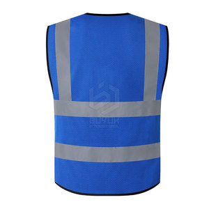Nouveau style, design personnalisé, gilet de sécurité haute visibilité imperméable et respirant, vêtements de travail, streetwear, vente chaude - Product Image 5