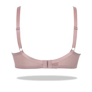 Soutien-gorge rembourré noir à armature lacée - Product Image 1