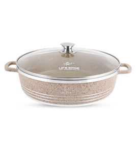 Casserole antiadhésive avec revêtement en granit multi-couches antiadhésif - Product Image 3