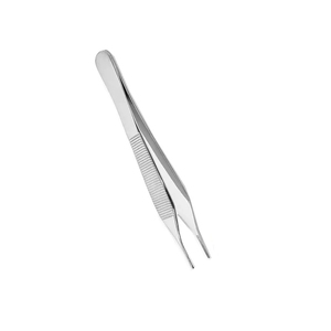 Pinzas Quirúrgicas de Acero Inoxidable, Pinzas para Tejidos Adson Kocher, Pinzas para Tejidos Adson Brown de 15 cm, Instrumento Médico - Product Image 1