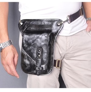 Sac de ceinture en cuir de style vintage personnalisé de haute qualité pour hommes fabriqué en Pakistan-LWB-0034 - Product Image 2