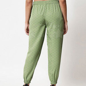 Pantalones informales de alta calidad para mujer, mezcla de algodón, pantalones holgados de moda para oficina, pantalones informales para mujer - Product Image 3