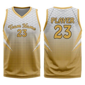 Kits d'uniformes de basket-ball personnalisés Grande taille Uniforme de club sublimé direct usine Maillot de basket-ball - Product Image 5