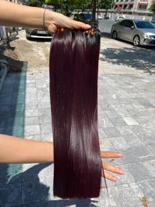 SDD os cheveux raides colorés doux et lisses qualité supérieure meilleur prix de gros usine de cheveux du Vietnam pas d'emmêlement pas de perte - Product Image 3