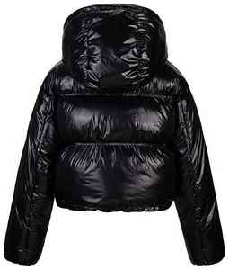 UNIQUE GYM WEAR Blouson d'hiver matelassé réversible pour homme grande taille, imperméable, écologique, respirant, coupe-vent, en polaire 2026 - Product Image 2