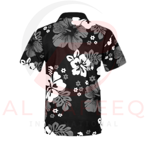 Venta caliente camiseta de los hombres totalmente impreso poliéster algodón impreso hombres playa camiseta hecha a medida media manga camiseta - Product Image 2