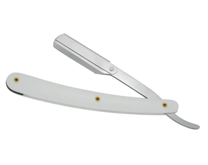 Maquinillas de afeitar con mango de acero inoxidable, maquinillas de afeitar de una sola hoja, cuchillas de acero inoxidable - Product Image 2