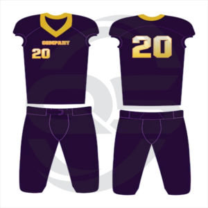 Vente en gros d'uniformes de football américain personnalisés pour adultes, maillot et pantalon respirants à manches courtes, grande taille, caractéristiques estivales - Product Image 3