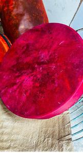 Tambour chamanique Bodhran en peau de vache avec logo personnalisé, instruments de musique, tambour chamanique traditionnel de 16 pouces en peau de bison - Product Image 2